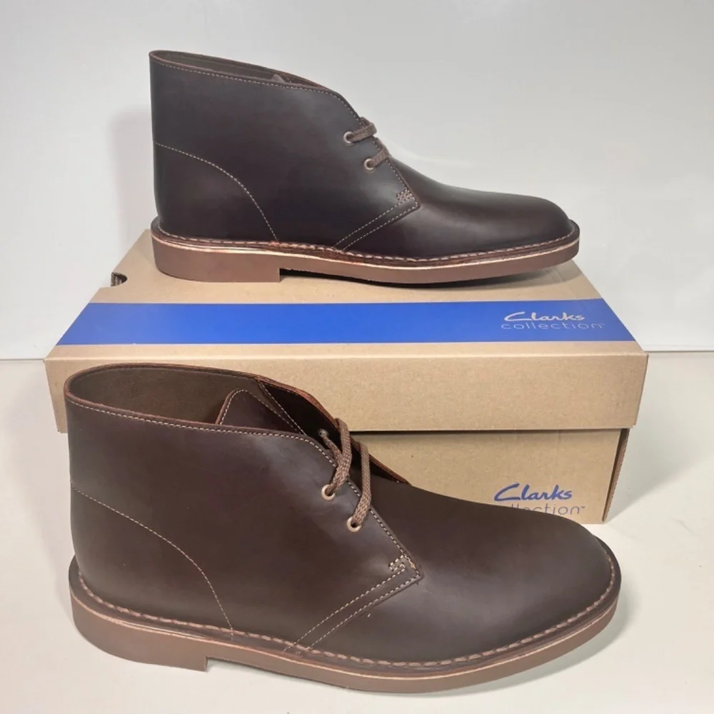 Clarks Bushacre 2 Leather Chukka Boots